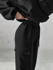 Kotty Hooded Neck Sweatshirt With Joggers 