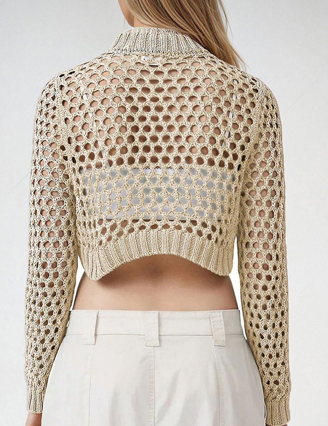 Kotty Women Round Neck Cotton Pullover Sweater