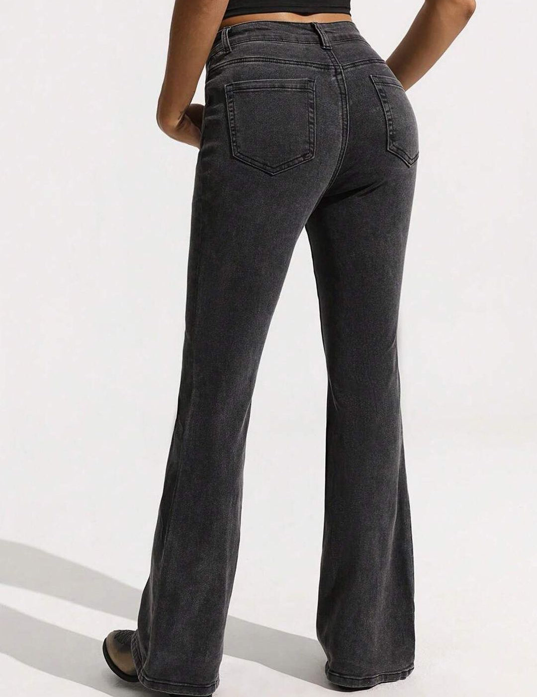 Kotty Women Jean Bootcut High-Rise Stretchable Jeans