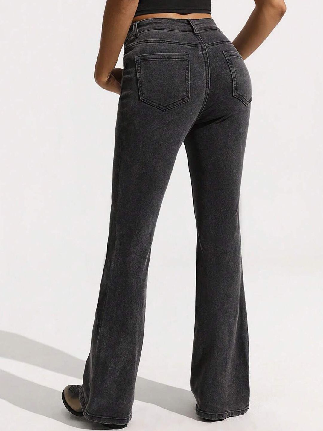 Kotty Women Jean Bootcut High-Rise Stretchable Jeans