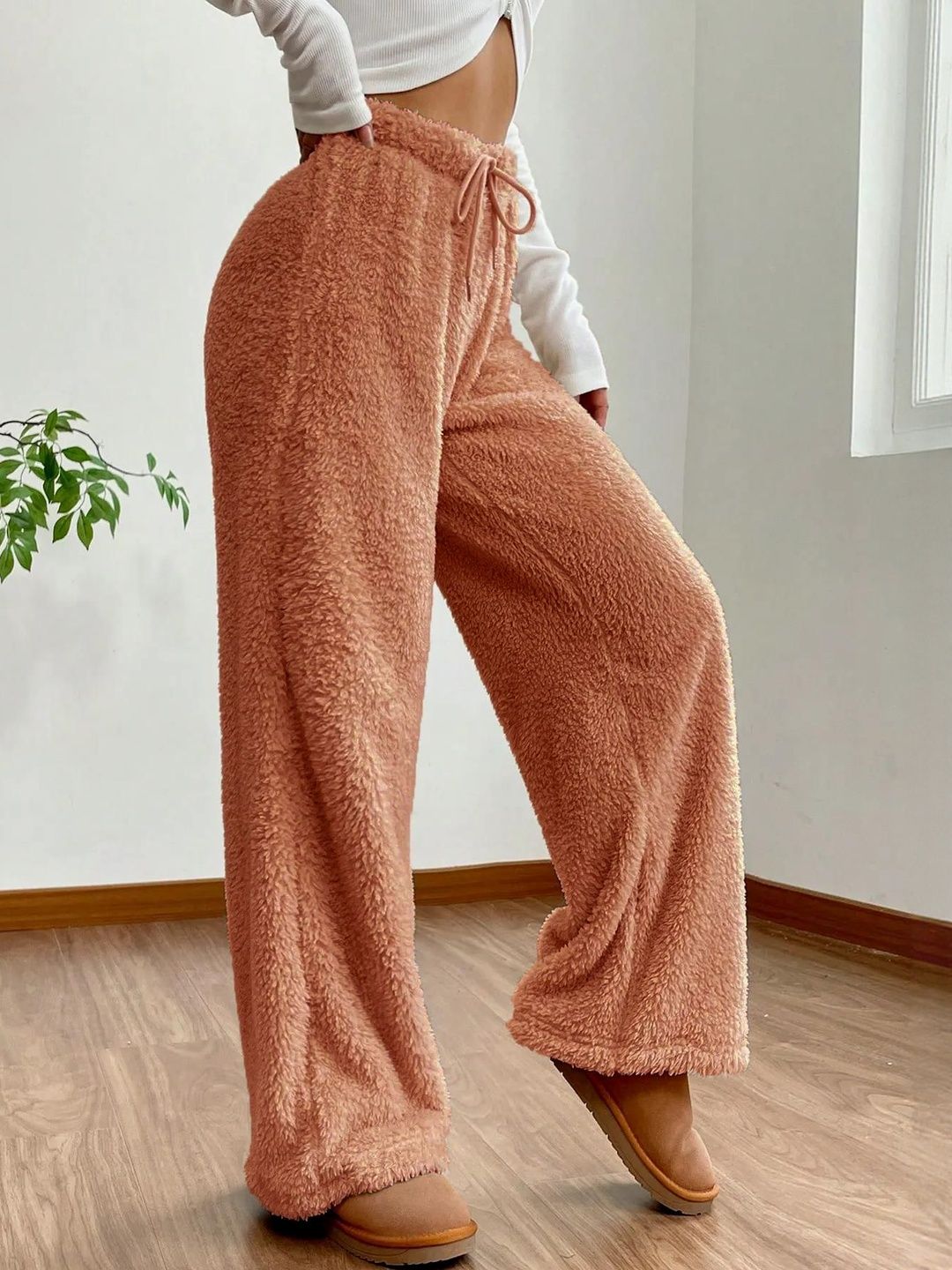 Kotty Women High-Rise Easy Wash Trousers