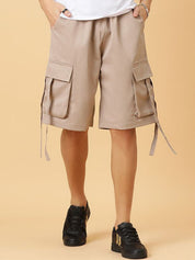 Kotty Men Low-Rise Cargo Shorts
