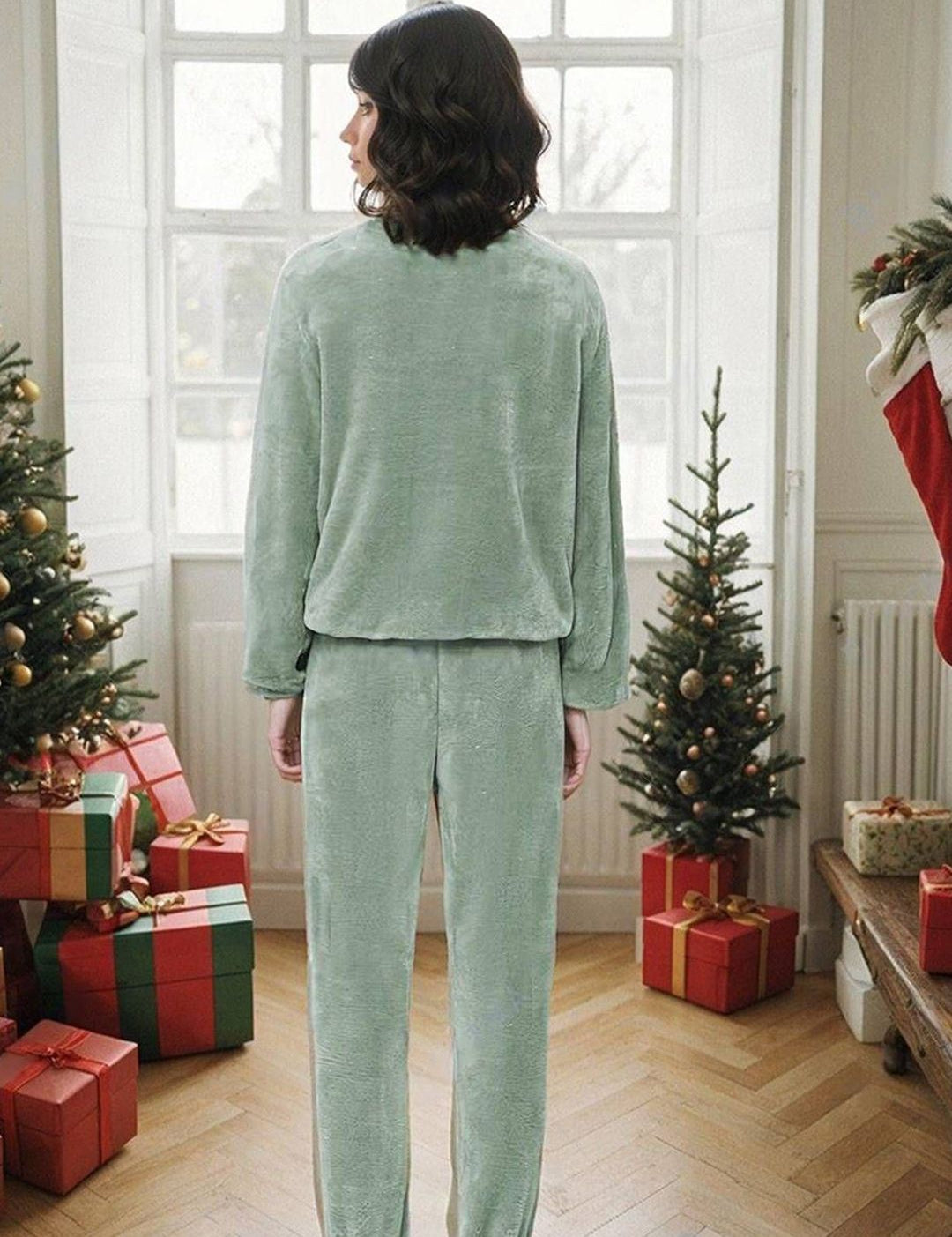 Kotty Women Round Neck T-shirt and Pyjamas Night suit