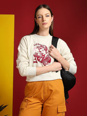 Kotty Women Printed Sweatshirt