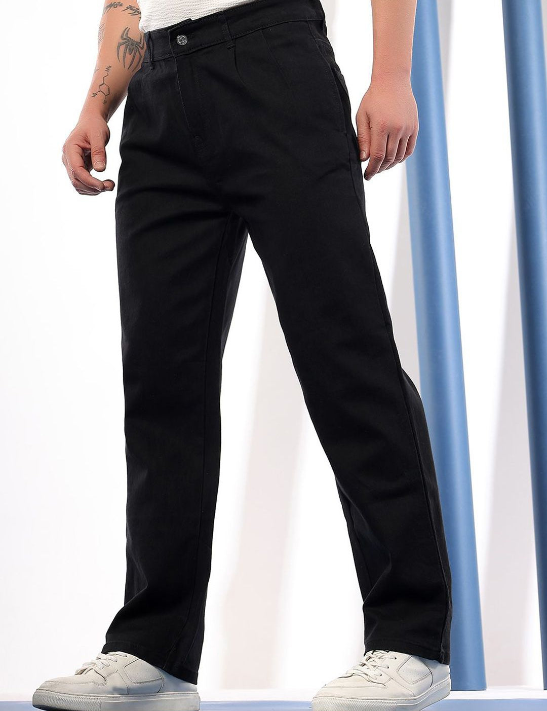 Kotty Men Comfort Regular Fit Mid-Rise Stretchable Jeans