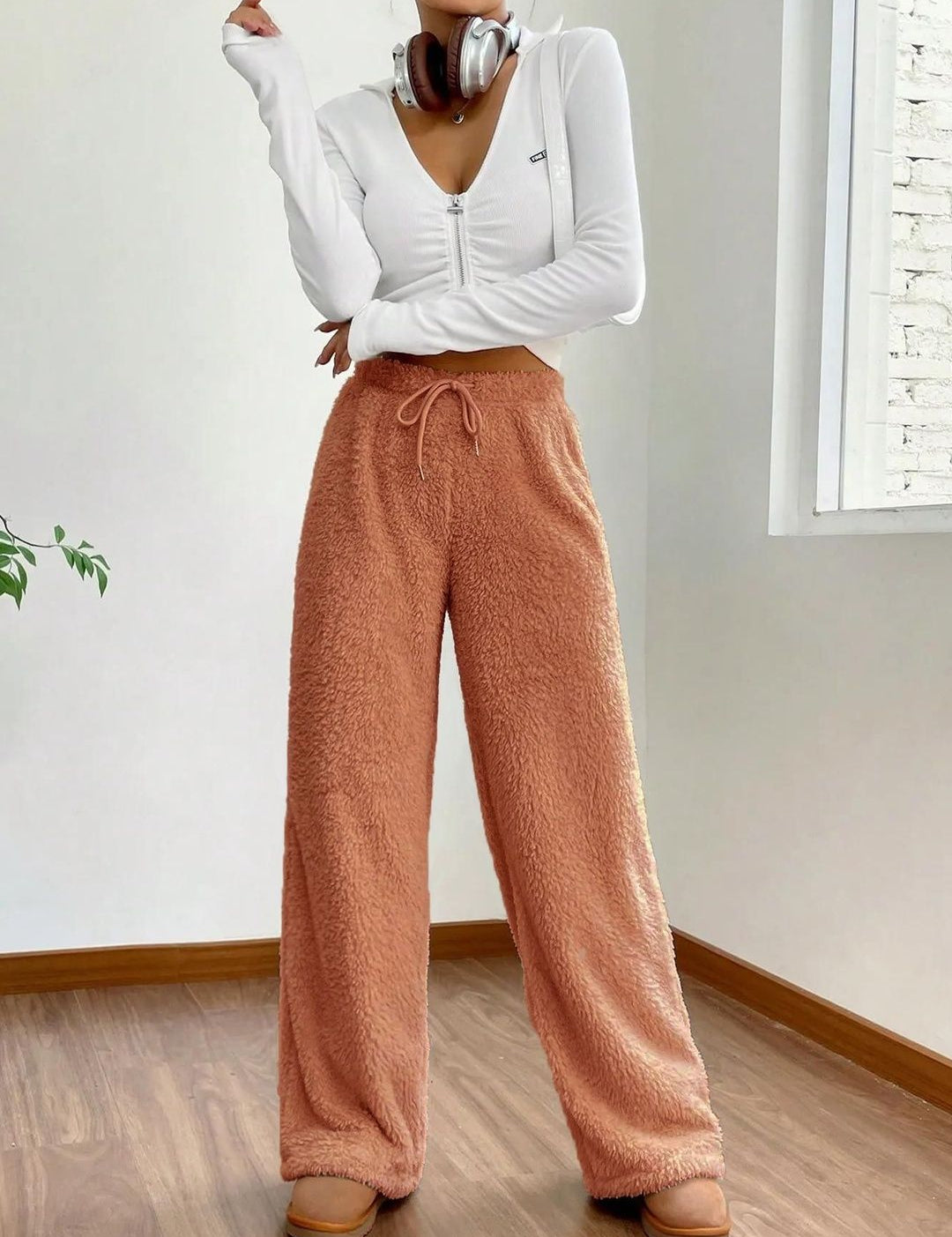 Kotty Women High-Rise Easy Wash Trousers