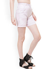 Kotty Women Regular Fit High-Rise Shorts