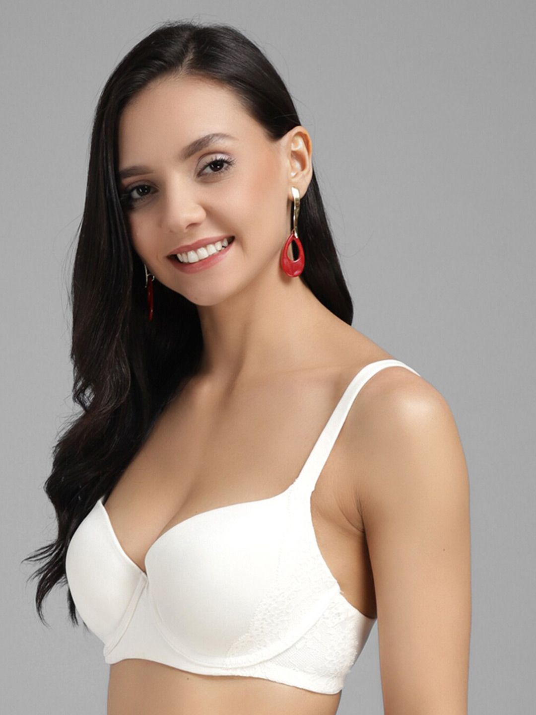 Kotty Cream Lightly Padded Underwired Bra