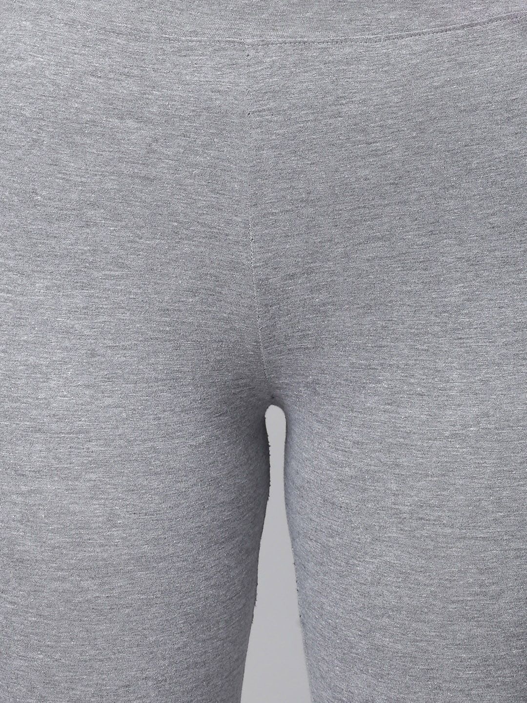 Kotty Women Grey Solid Straight-Fit Track Pants