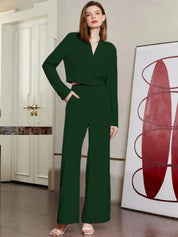 KOTTY BIZwear Basics Women Relaxed Straight Leg Straight Fit High-Rise Easy Wash Trousers