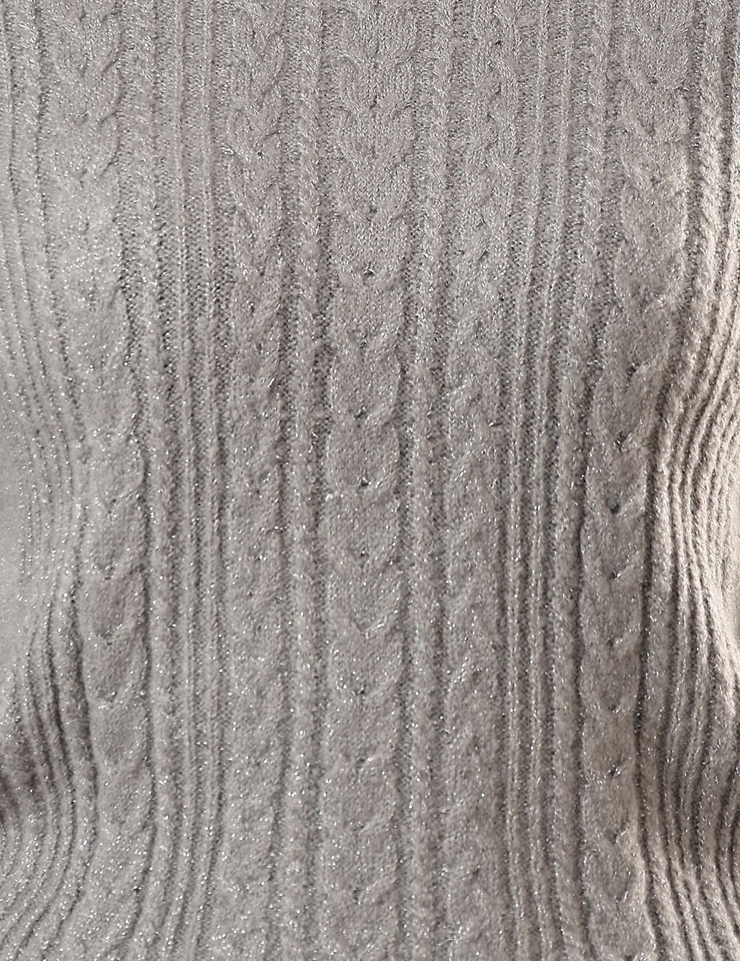 Kotty Women High Neck Cable Knit Pullover Sweater