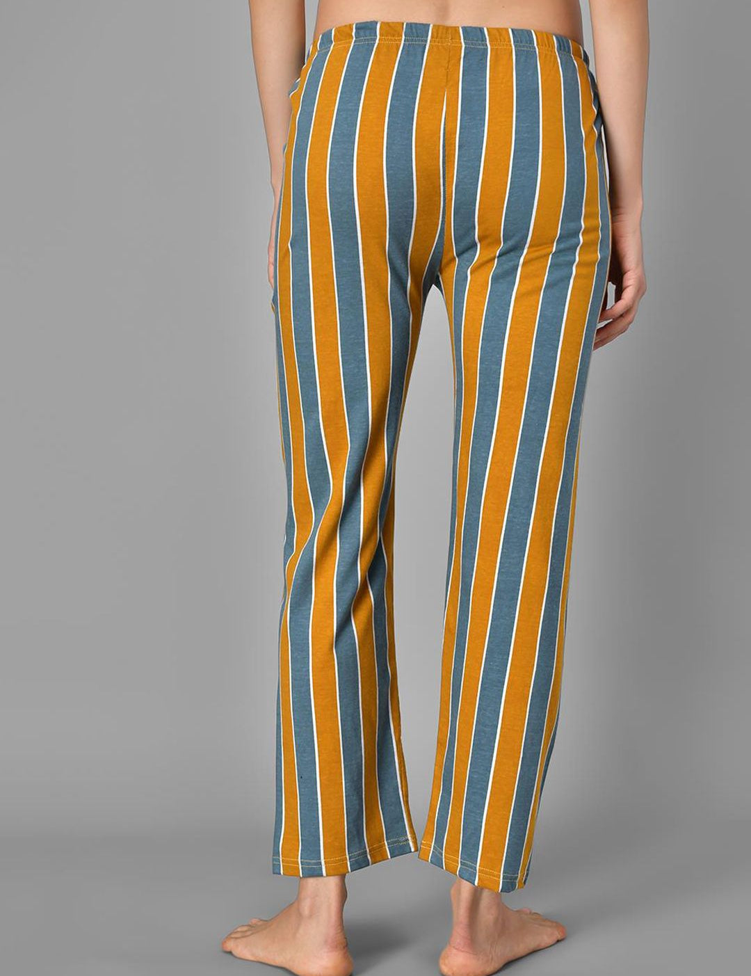 Kotty Striped Cotton Lounge Pants