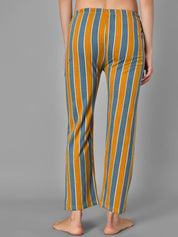 Kotty Striped Cotton Lounge Pants