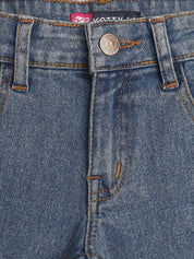 Kotty Girls Blue Jean Low Distress Jeans