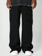 Kotty Men Wide Leg Stretchable Jeans