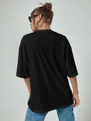 Kotty Round Neck Oversized T-shirt