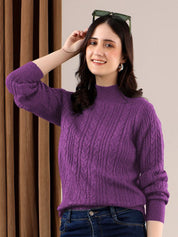 Kotty Women Cable Knit Pullover