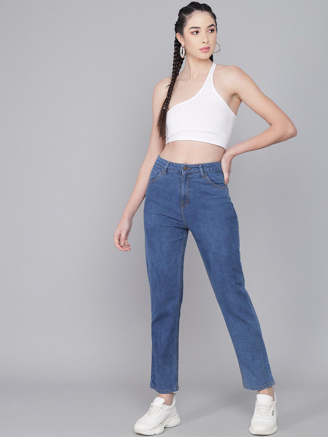 Kotty Women Blue High-Rise Jeans