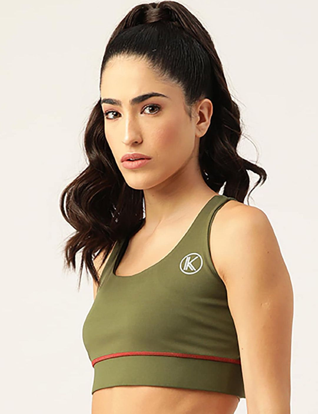 Kotty Pack of 2 Non-Padded Non-Wired Full Coverage All Day Comfort Workout Bra