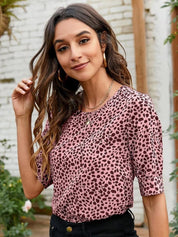 Kotty Multicoloured Floral Print Crepe Top