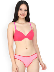 Kotty Women Pink Lingerie Set KTTIW76