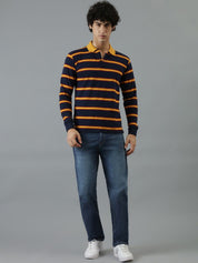 Kotty Men Blue Jean Slim Fit Clean Look Low-Rise Light Fade Stretchable Jeans