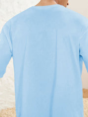 Kotty Men Typography Printed Applique T-shirt