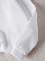 Kotty Round Neck Fleece Pullover Sweatshirt