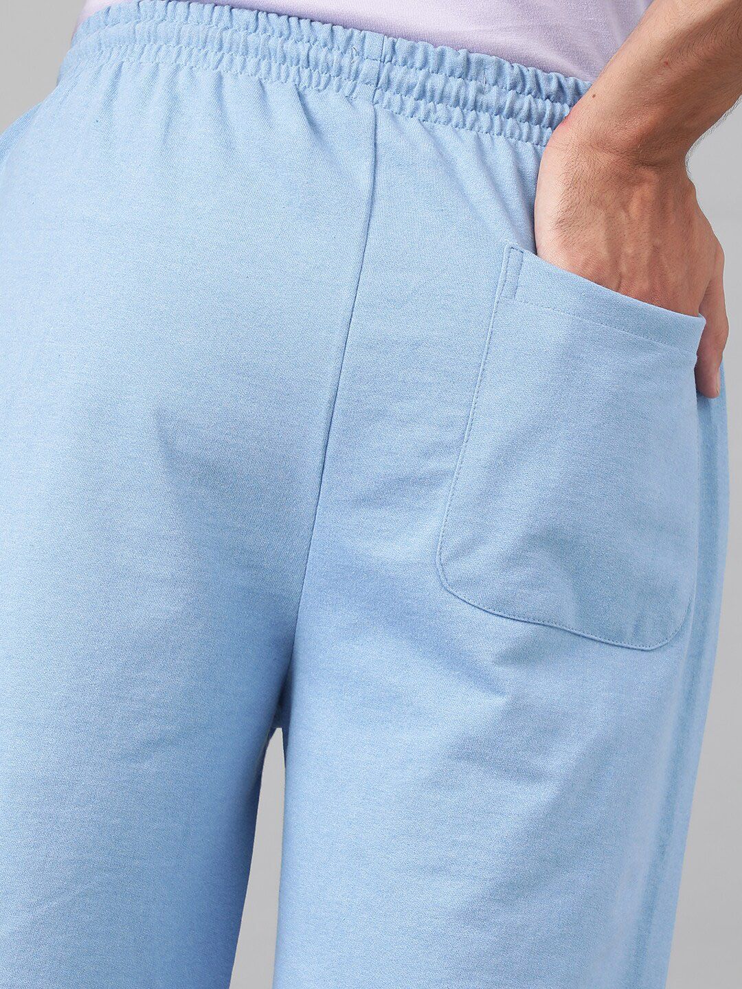 Kotty Blue Mid-Rise Regular Shorts