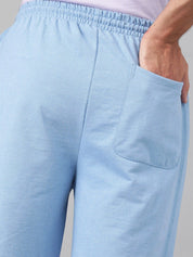 Kotty Blue Mid-Rise Regular Shorts