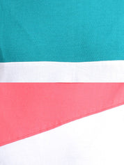 Kotty Women Pack Of 2 Multicoloured Colourblocked Round Neck T-shirts