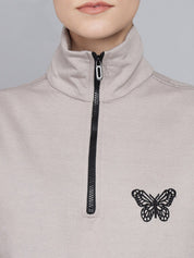 Kotty Women Grey Sweatshirt