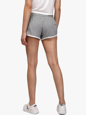 Kotty Women Grey Solid Regular Fit Hot Pants