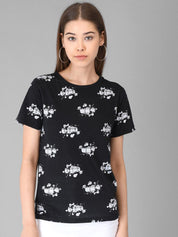 Kotty Conversational Printed Cotton T-shirt