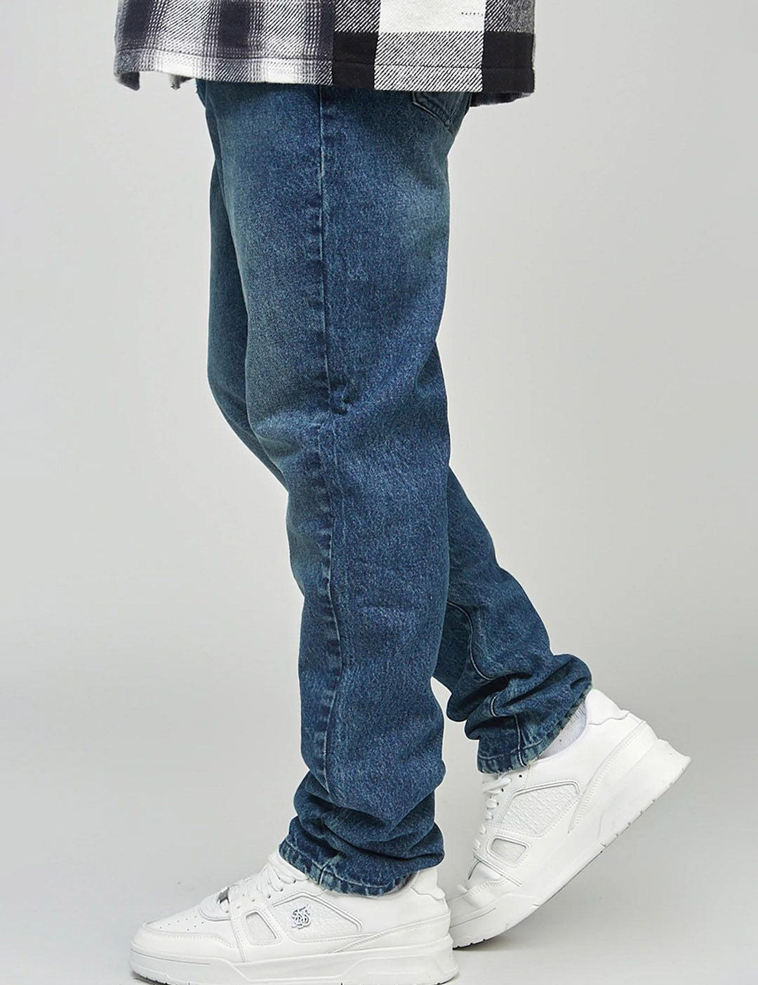 Kotty Men Jean Low-Rise Clean Look Stretchable Jeans