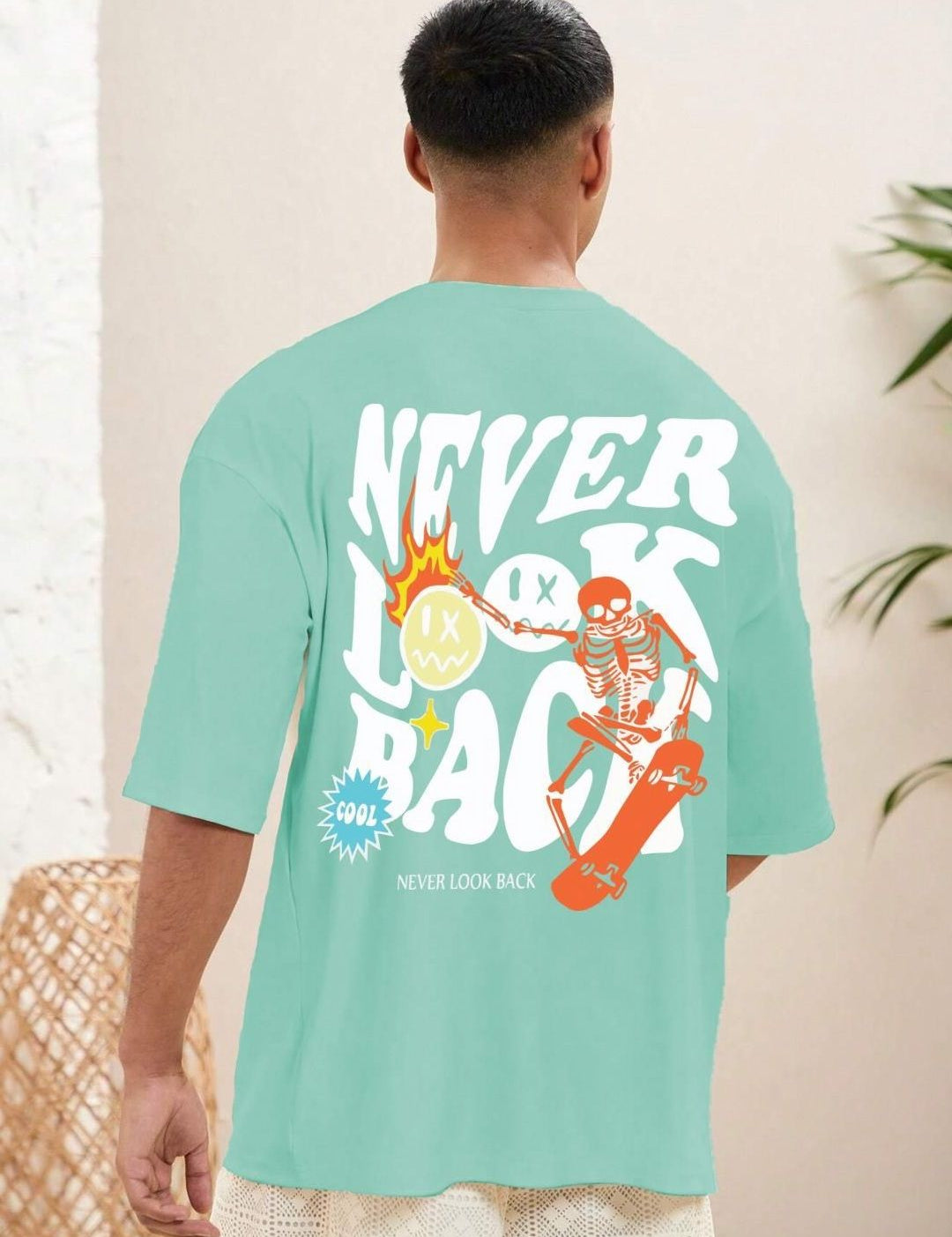 Kotty Men Graphic Drop-Shoulder T-shirt