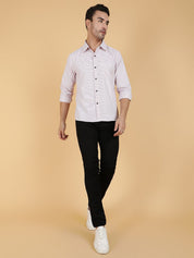 Kotty Men Relaxed Spread Collar Graphic Printed Casual Shirt