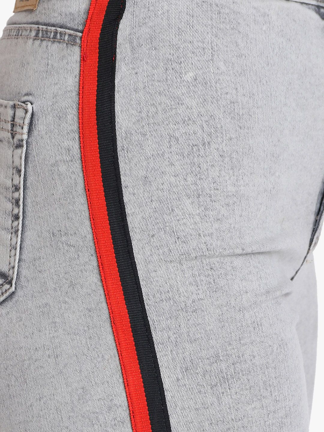 Kotty Women Grey Skinny Fit High-Rise Clean Look Jeans