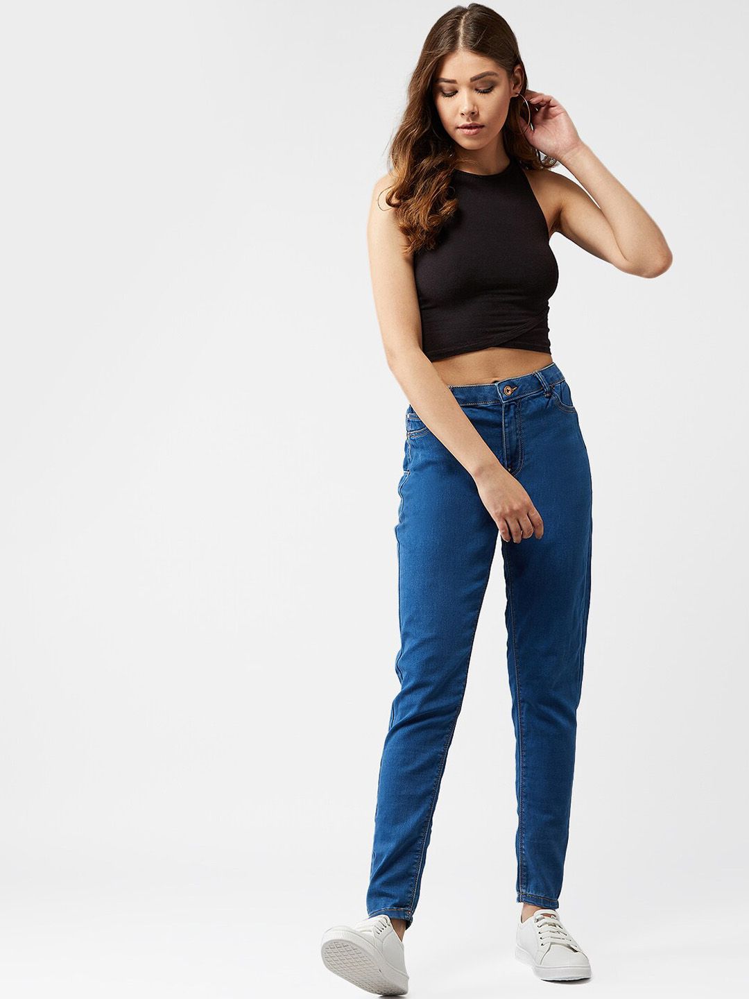 Kotty Women Blue Skinny Fit Jeans