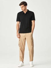 Kotty Polo Collar Cotton T-shirt