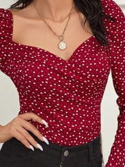 Kotty Women Graphic Printed Wrap Top