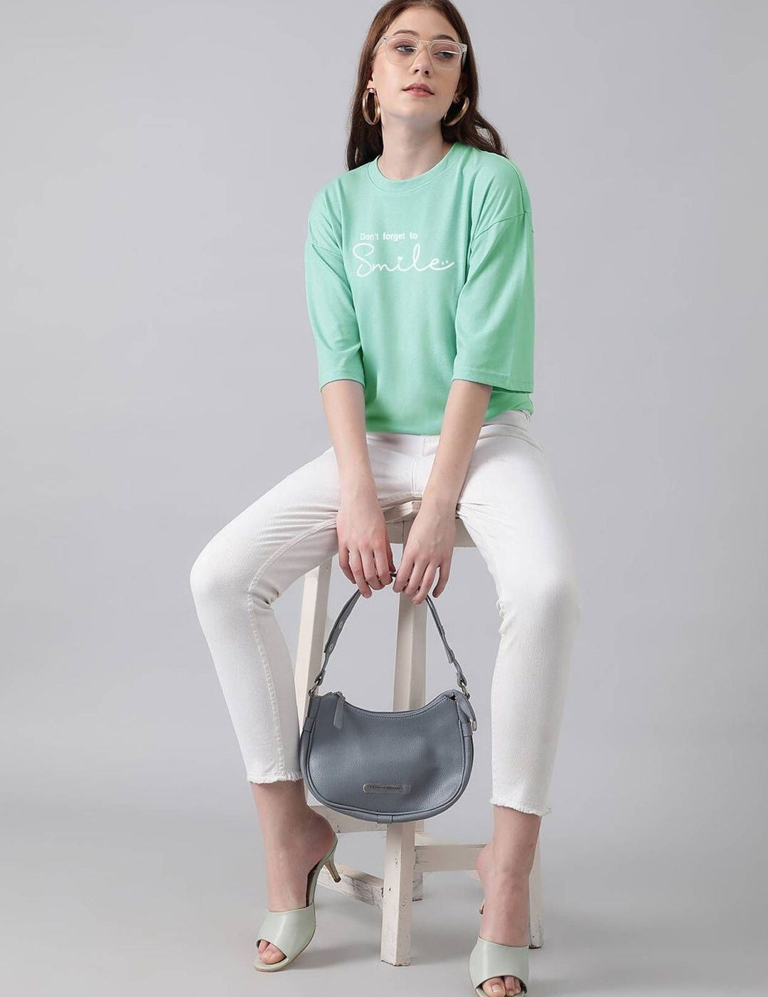 Kotty Women Typography Printed T-shirt