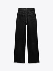 Kotty Women Jean Wide Leg High-Rise Stretchable Jeans