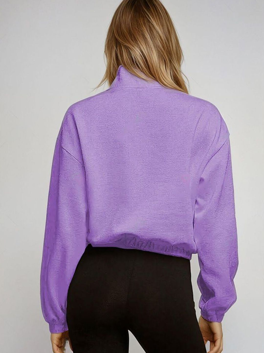 Kotty Women High Neck Pullover Sweatshirt