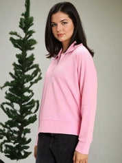Kotty Women Full Sleeves Front-Open Sweatshirt