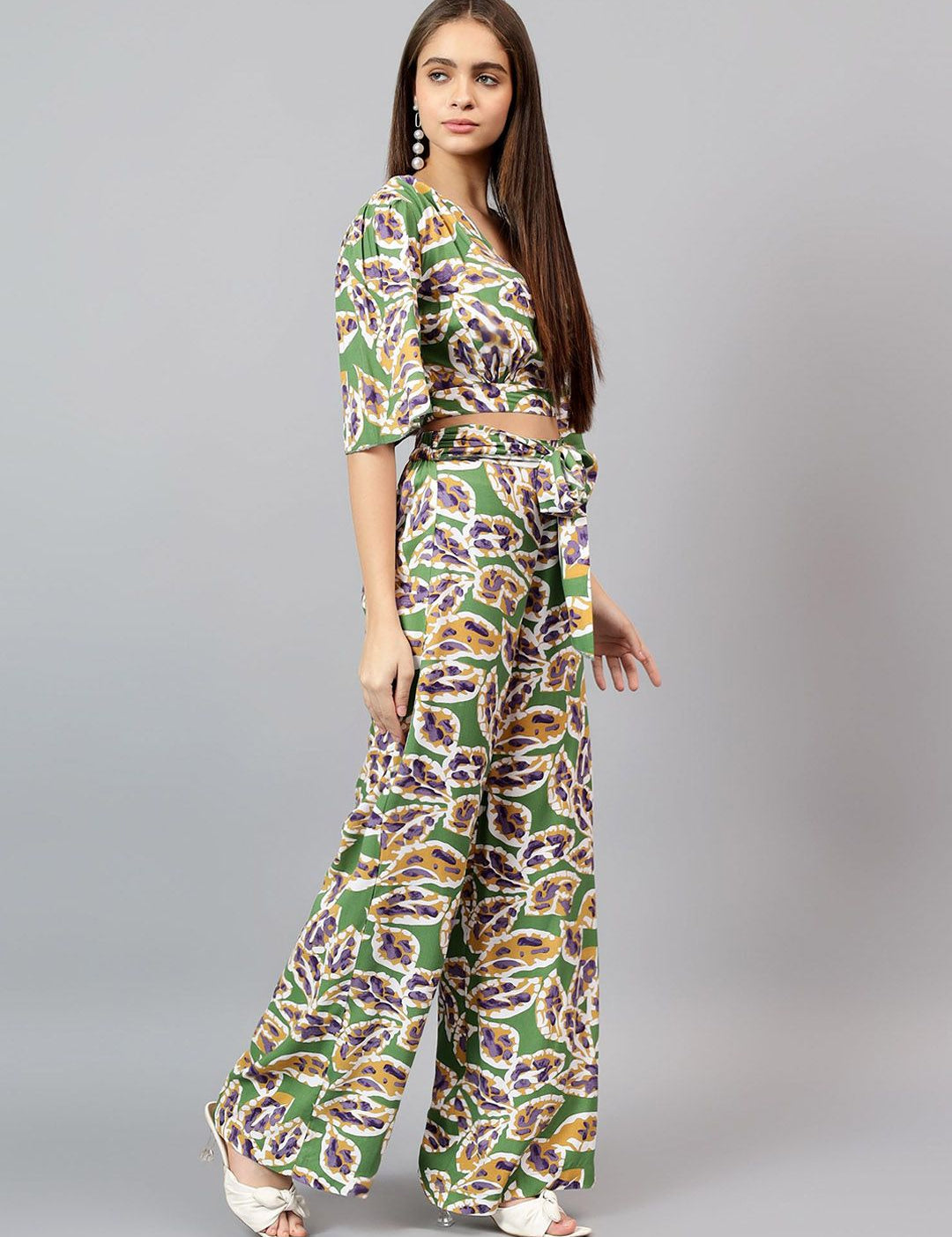 Kotty Printed Top & Trousers Co-Ord