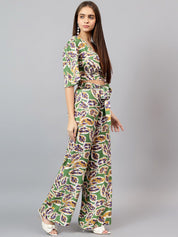 Kotty Printed Top & Trousers Co-Ord