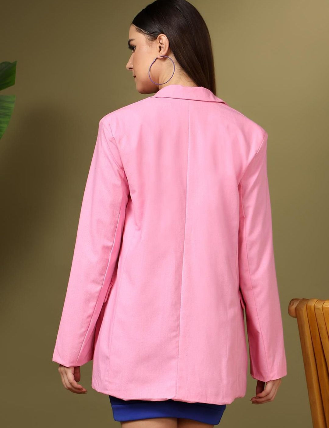 Kotty Women Notched Lapel Overcoat