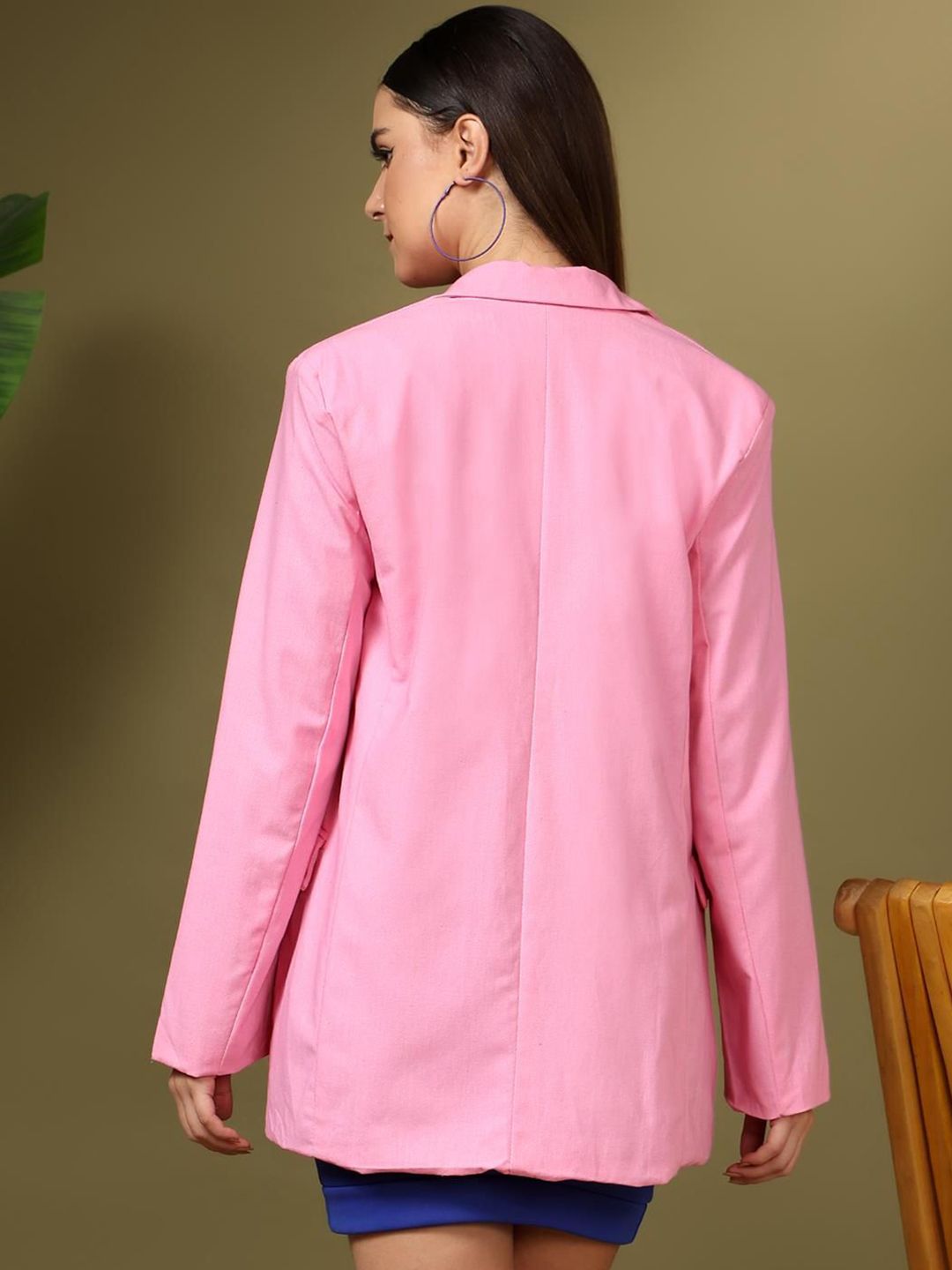 Kotty Women Notched Lapel Overcoat