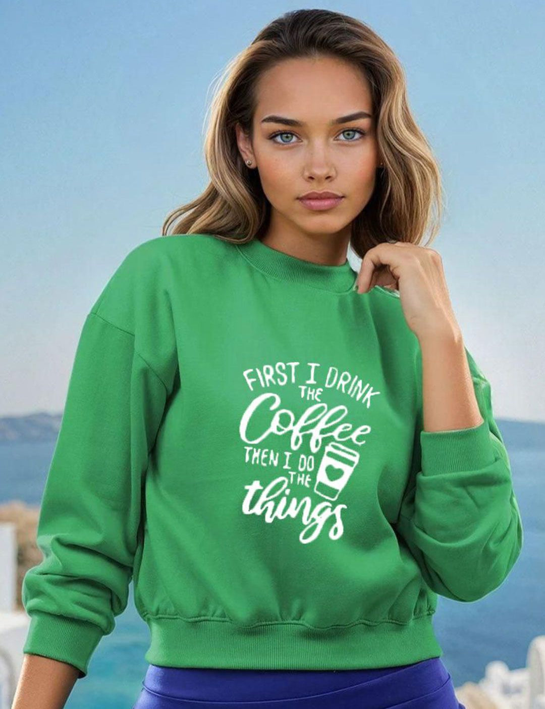 Kotty Women Printed Sweatshirt